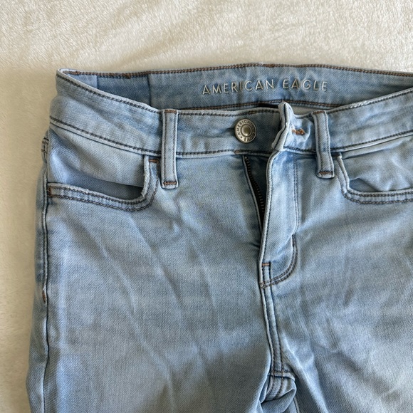 American Eagle Blue Jeans / Jeggings - Soft Knit - Picture 5 of 9